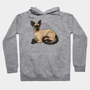 Cat - Siamese - Seal Point Hoodie